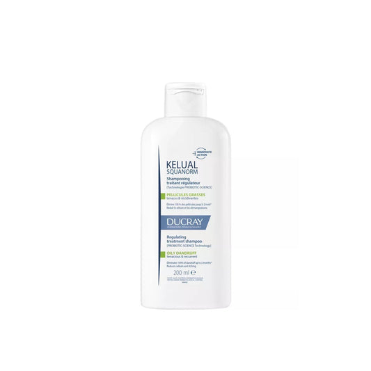 Ducray Kelual Squanorm Oily Dandruff Regulating Treatment Shampoo