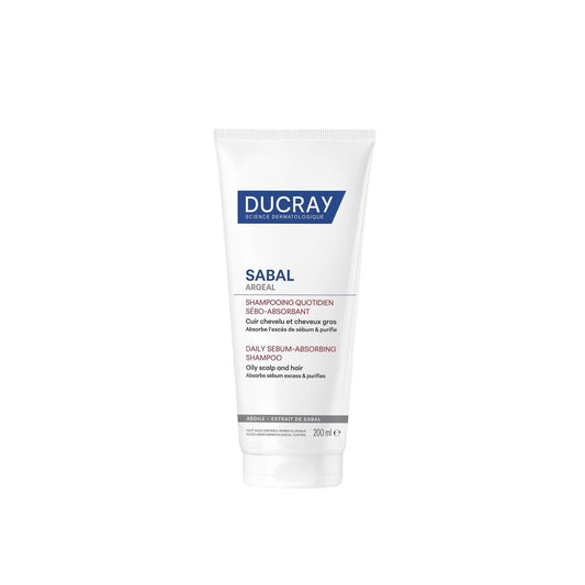 Ducray Sabal Argeal Daily Sebum-Absorbing Shampoo 200ml