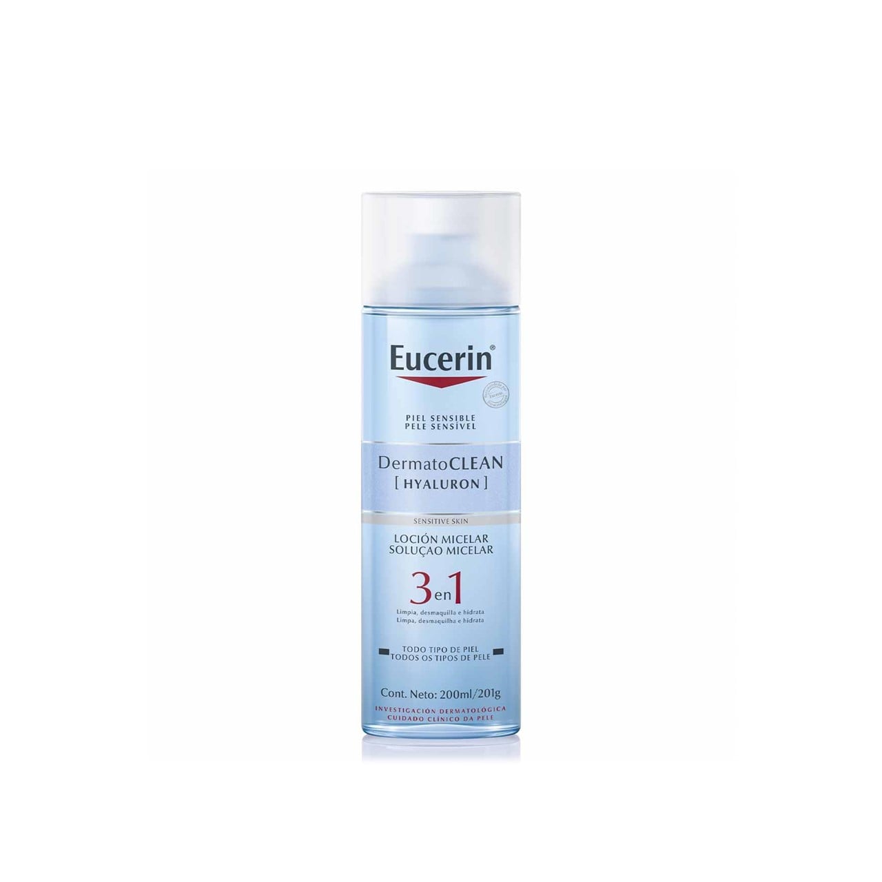 Eucerin DermatoCLEAN 3-In-1 Micellar Cleansing Fluid 200ml.