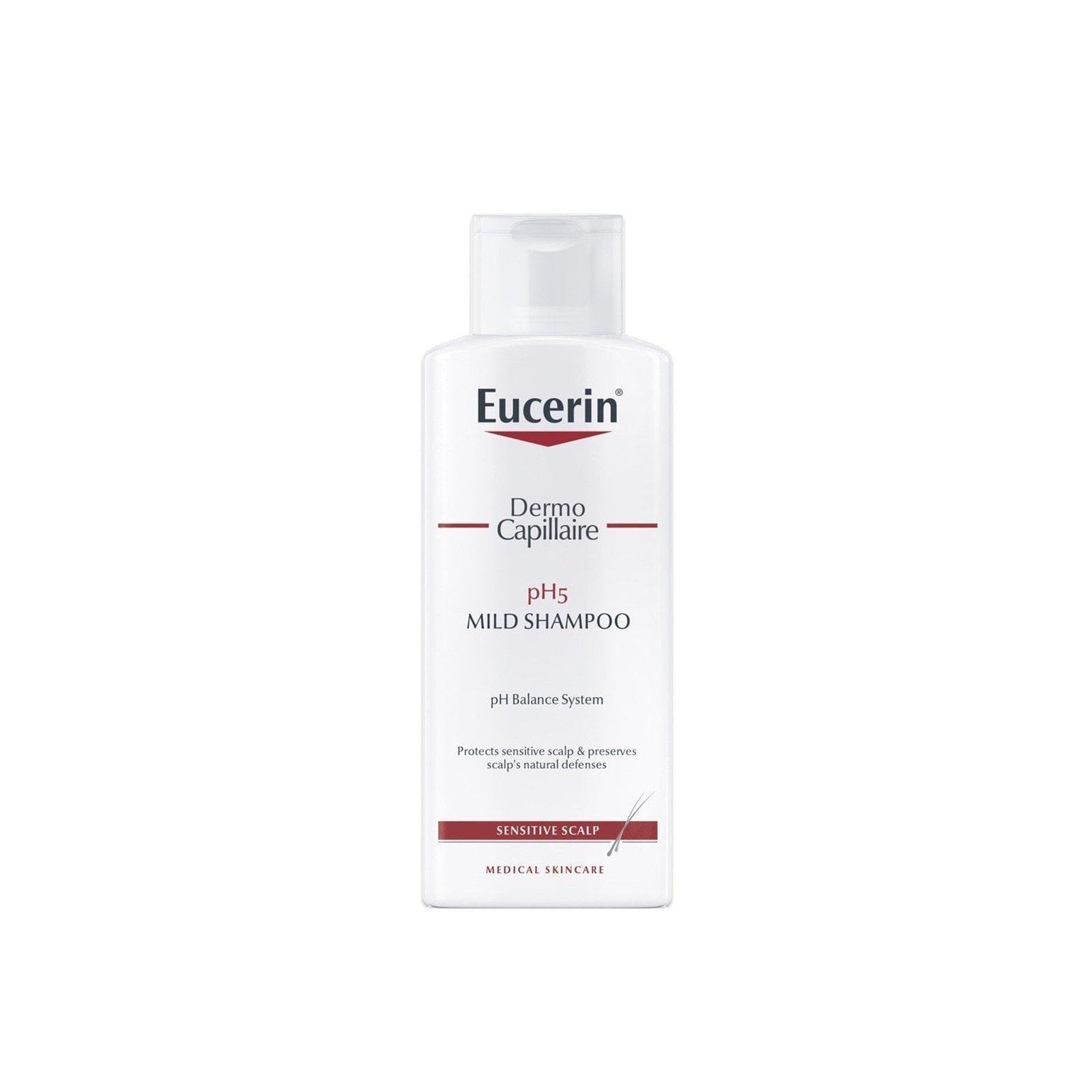 Eucerin DermoCapillaire pH5 Shampoo Sensitive Scalp 250ml. - FLOCALLY
