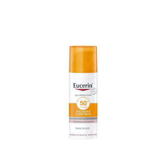 Eucerin Sun Pigment Control SPF50+.