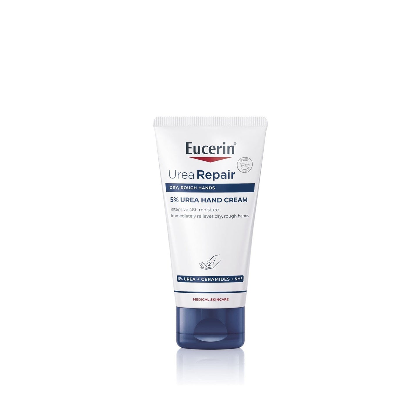 Eucerin UreaRepair Hand Cream 5% Urea.