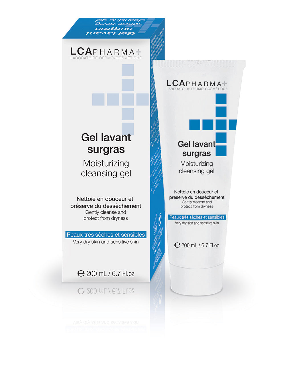 Moisturising cleansing gel