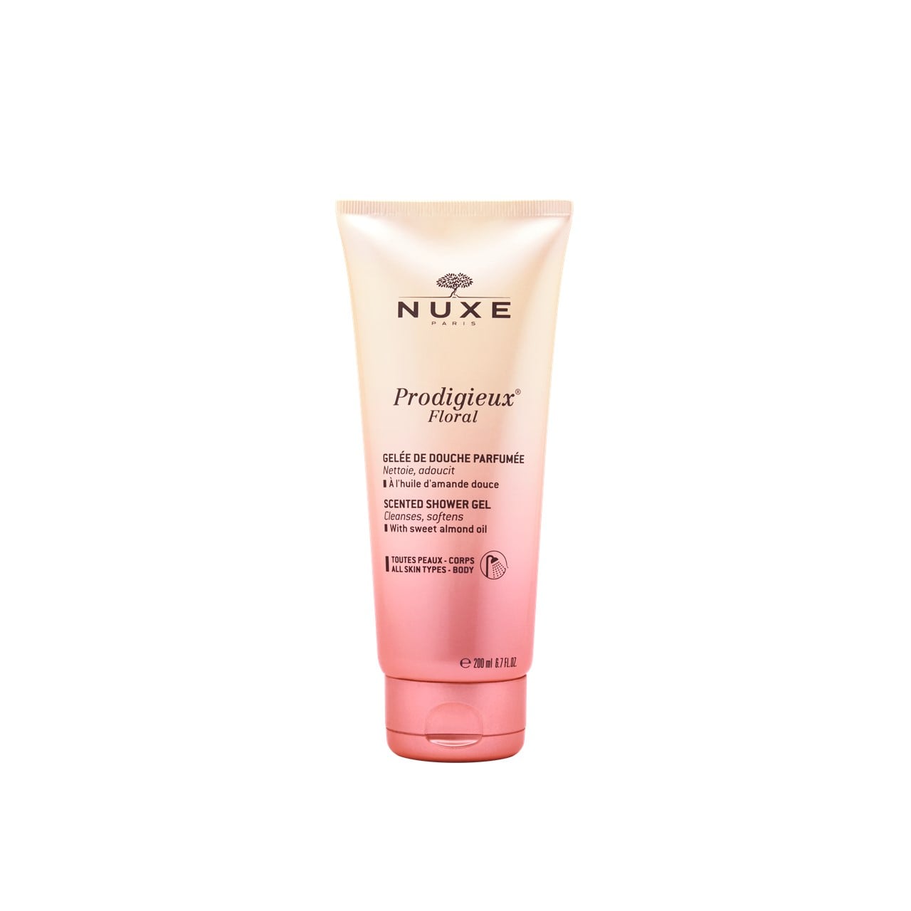NUXE Prodigieux Floral Scented Shower Gel 200ml . - FLOCALLY