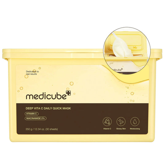 MEDICUBE DEEP VITA C DAILY QUICK MASK - FLOCALLY