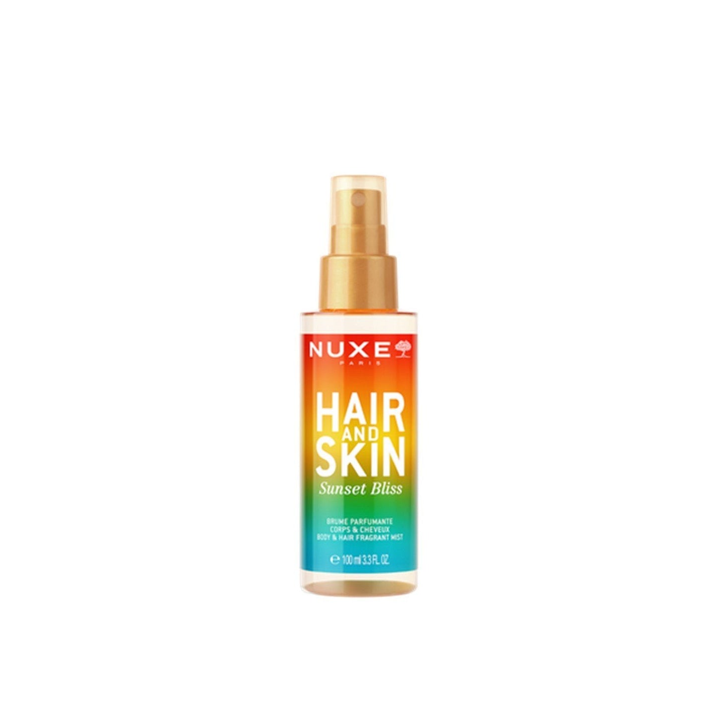 NUXE Hair and Skin Sunset Bliss Body & Hair Fragrant Mist 100ml . - FLOCALLY
