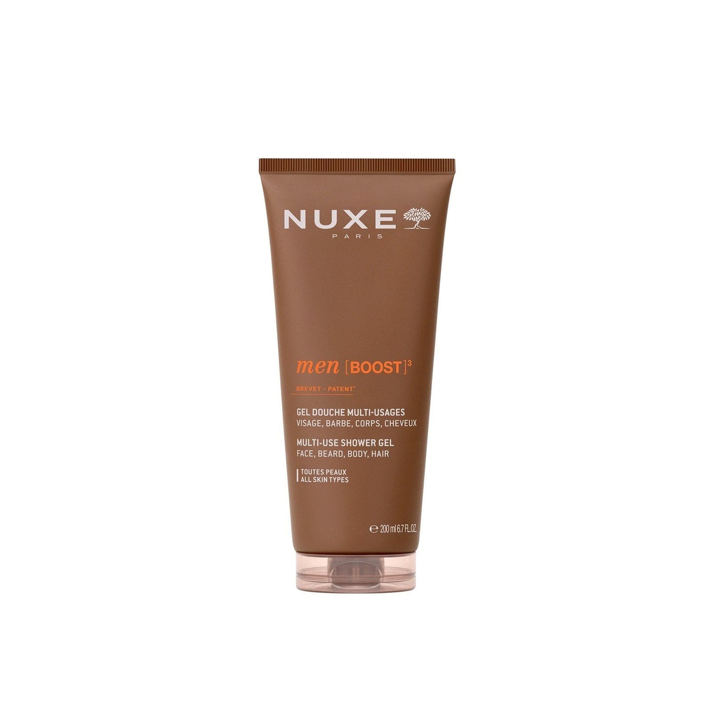NUXE Men [BOOST]³ Multi-Use Shower Gel 200ml . - FLOCALLY