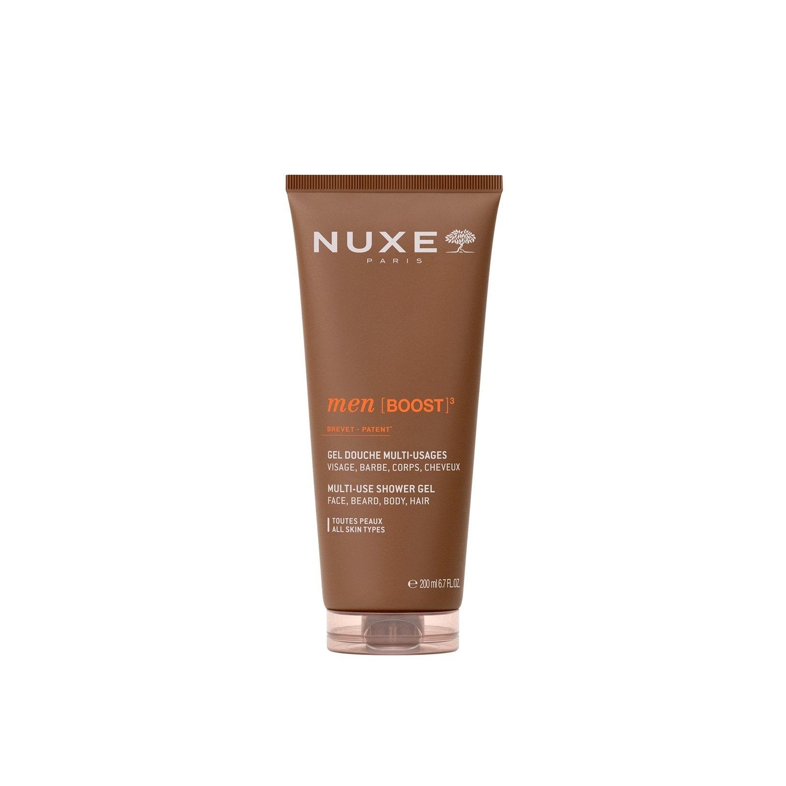 NUXE Men [BOOST]³ Multi-Use Shower Gel 200ml . - FLOCALLY