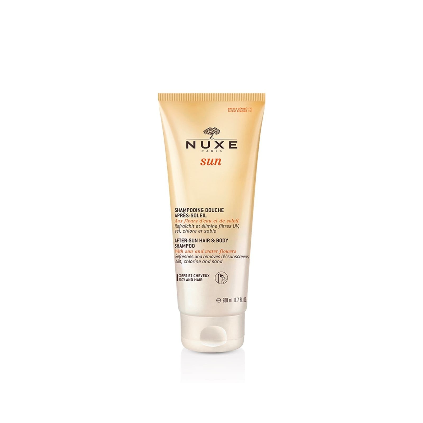 NUXE Sun After-Sun Hair and Body Shampoo 200ml . - FLOCALLY