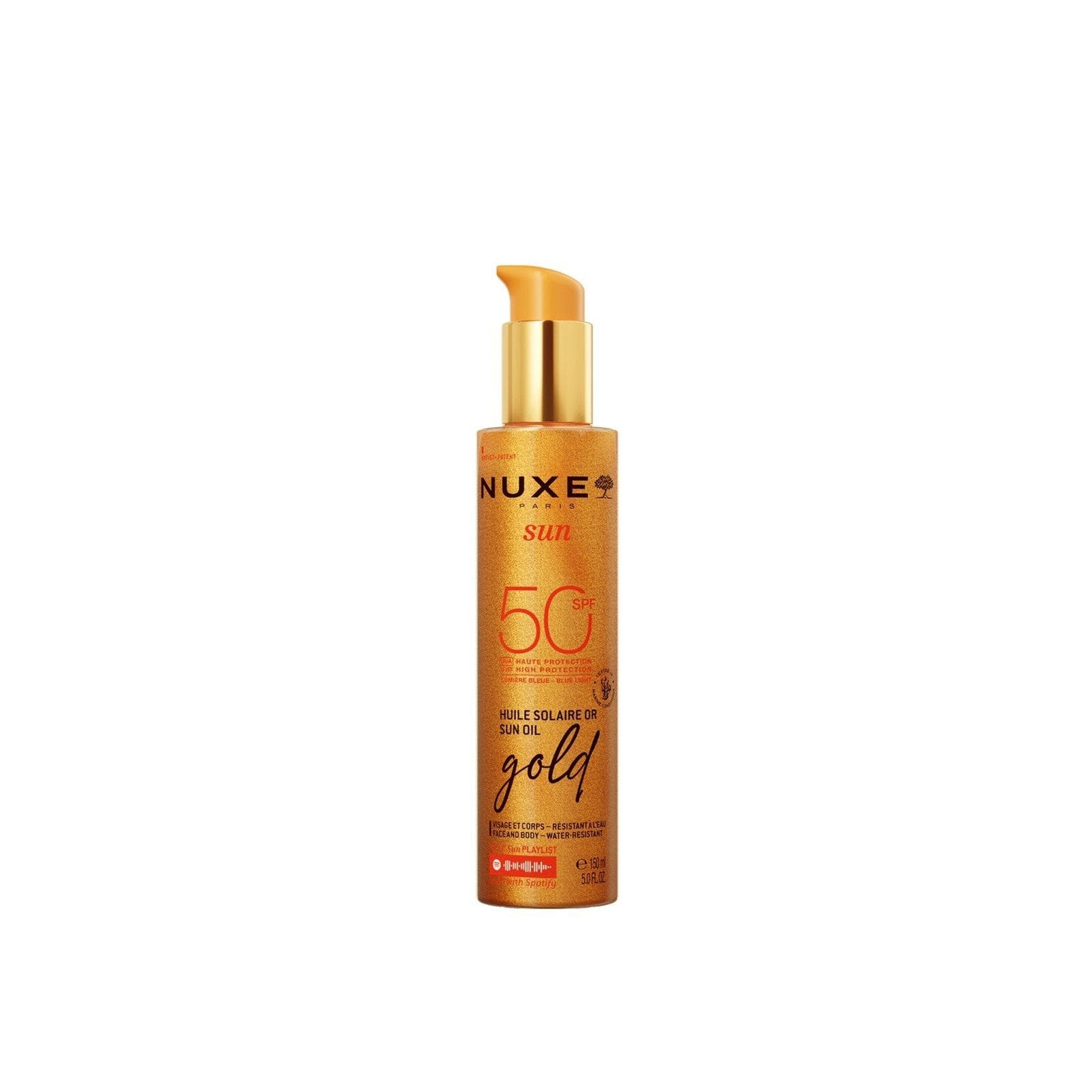 NUXE Sun Oil Gold SPF50 150ml . - FLOCALLY