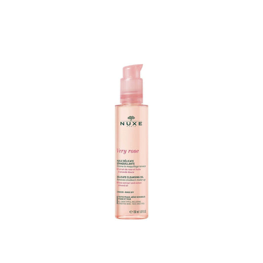 NUXE Very Rose Delicate Cleansing Oil 150ml . - FLOCALLY