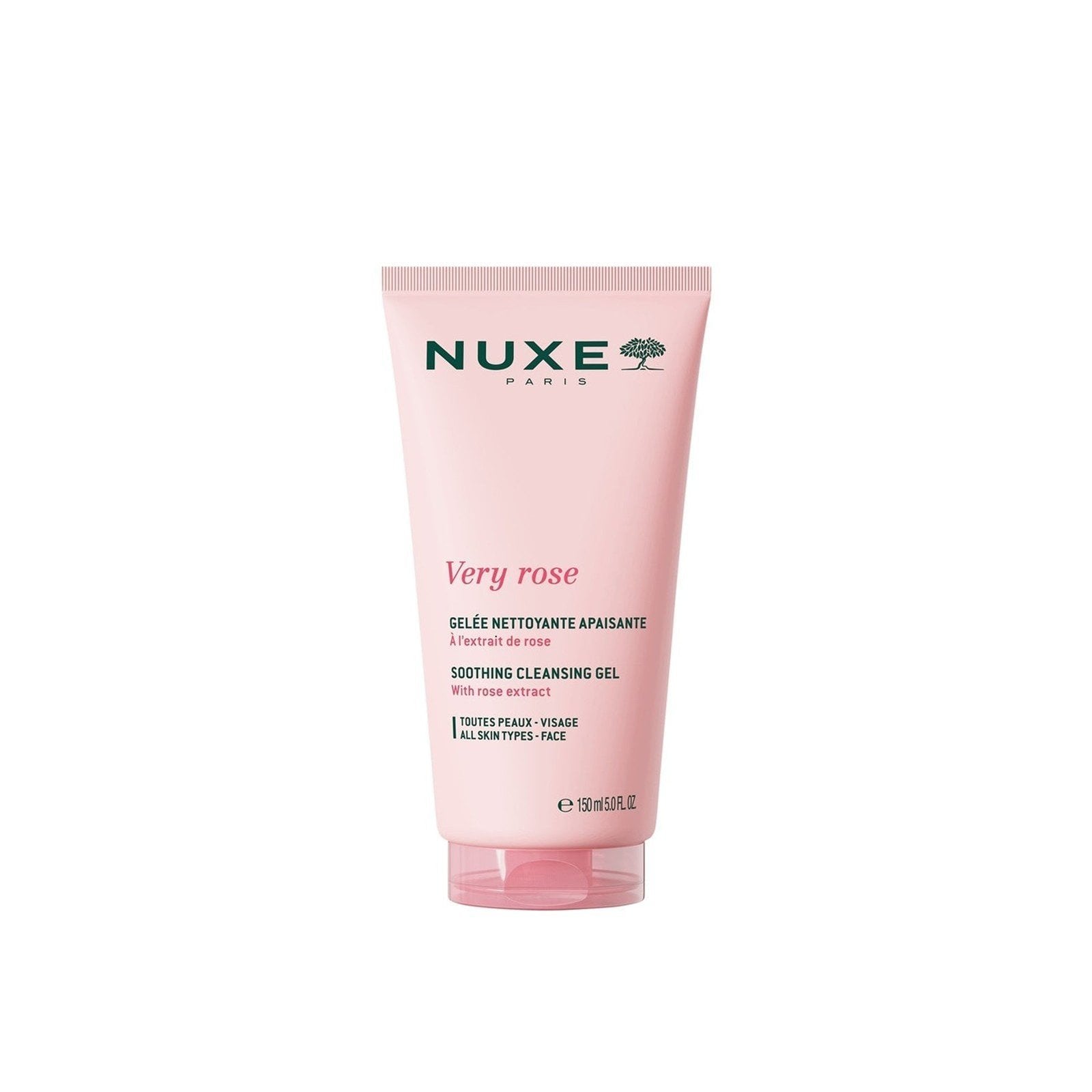 NUXE Very Rose Soothing Cleansing Gel 150ml . - FLOCALLY