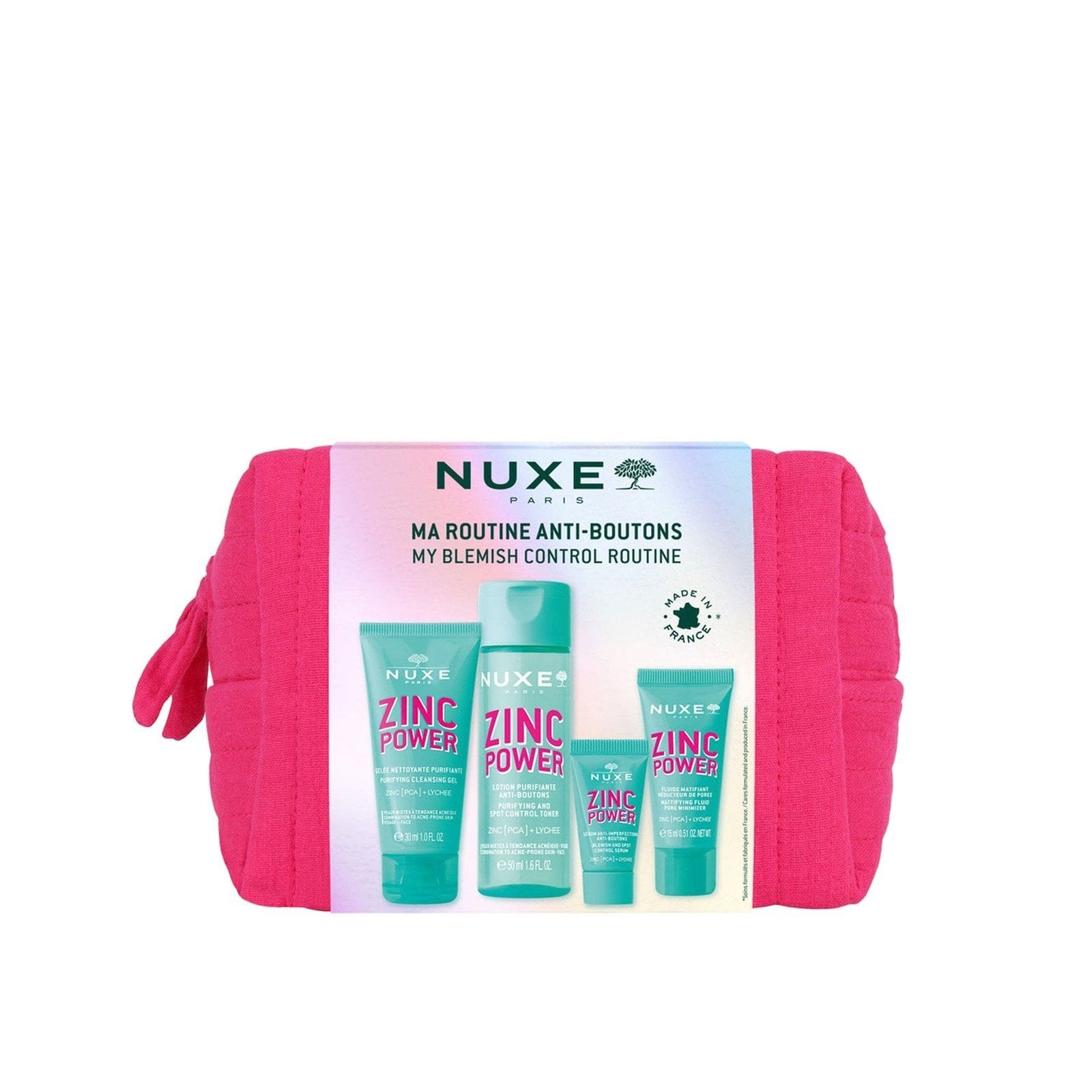 NUXE Zinc Power My Blemish Control Routine Set . - FLOCALLY