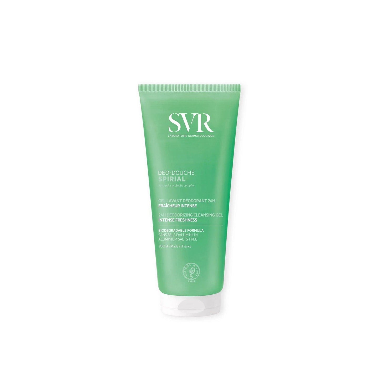 SVR Spirial Déo-Douche Intense Freshness Deodorizing Gel 200ml - FLOCALLY