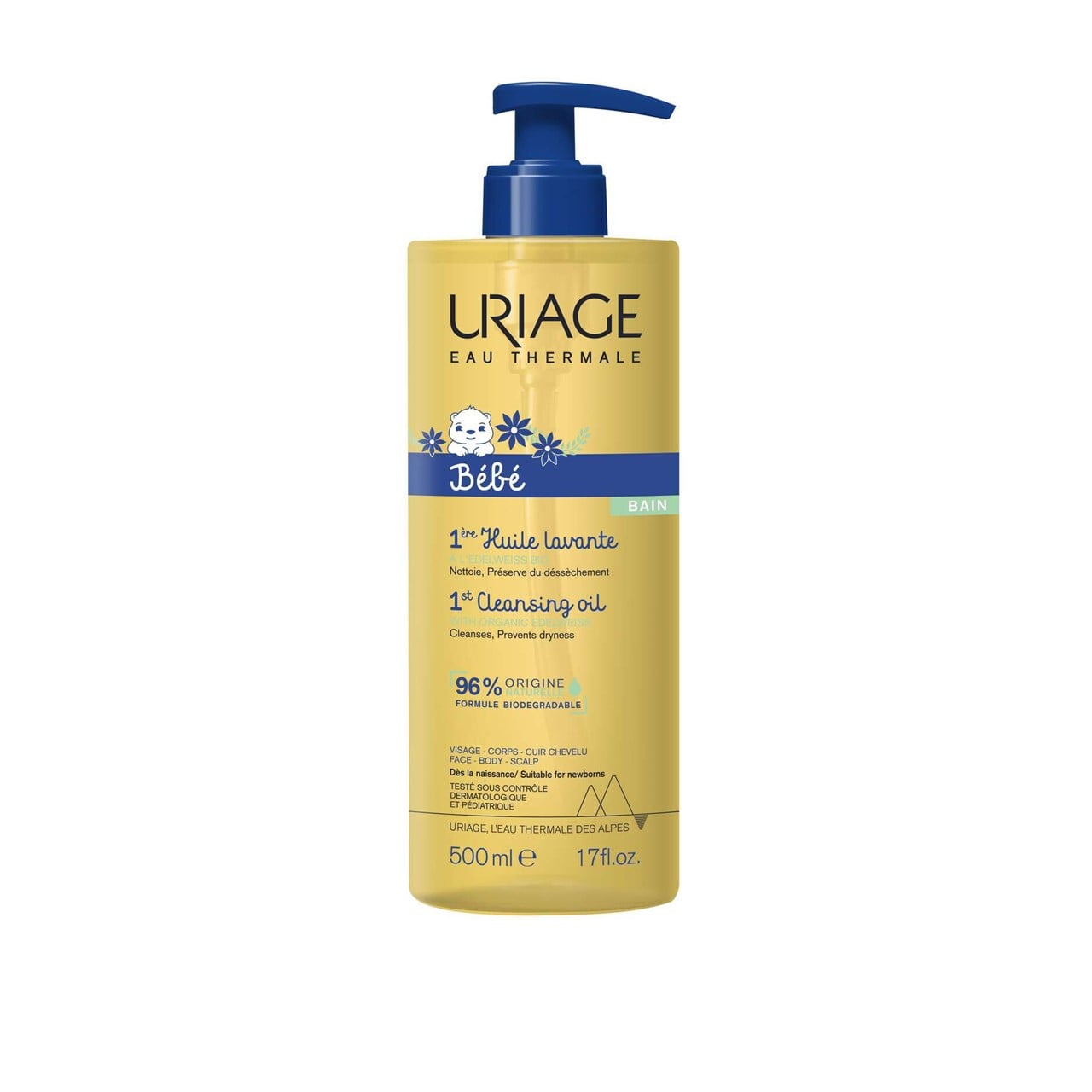 Uriage Baby 1st Cleansing Oil 500ml - FLOCALLY