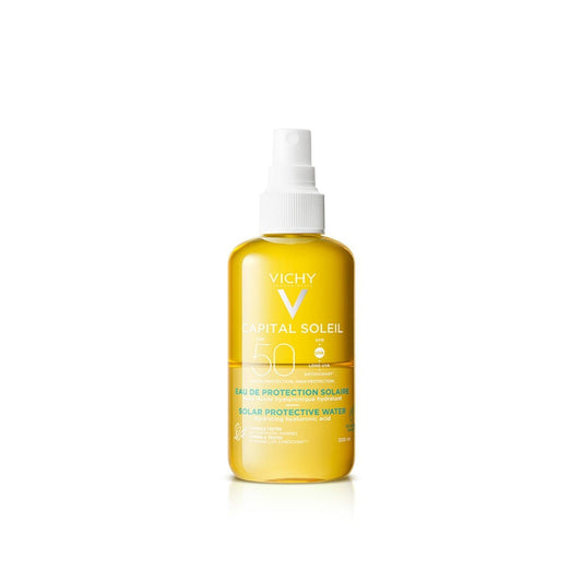 Vichy Capital Soleil Solar Protective Water Hydrating SPF50 200ml .