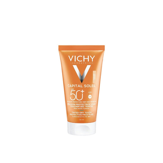 Vichy Capital Soleil Dry Touch Protective Face Fluid SPF50+ . - FLOCALLY