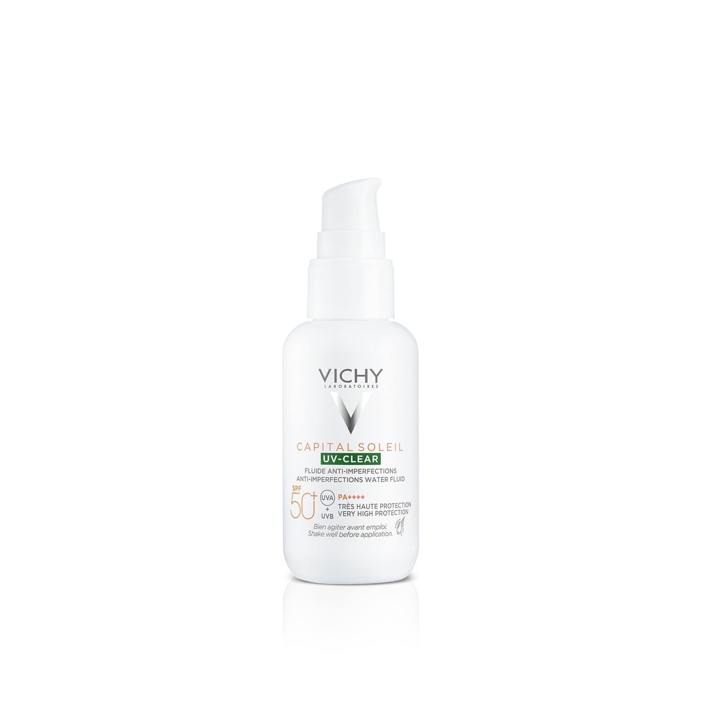 Vichy Capital Soleil UV-Clear Anti-Imperfections Water Fluid SPF50+ 40ml . - FLOCALLY