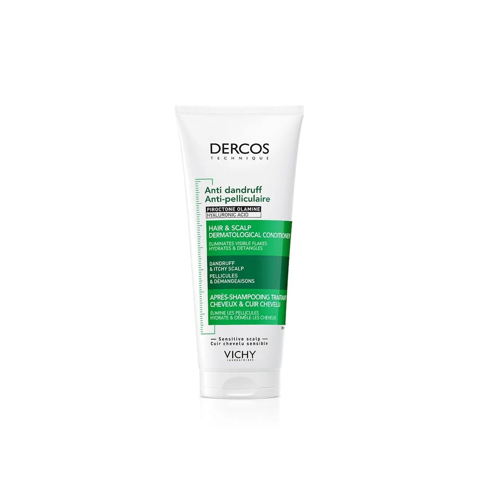 Vichy Dercos Anti-Dandruff Hair & Scalp Dermatological Conditioner 200ml . - FLOCALLY