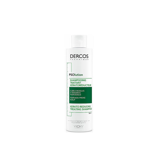 Vichy Dercos PSOlution Kerato-Reducing Treating Shampoo Psoriasis 200ml .