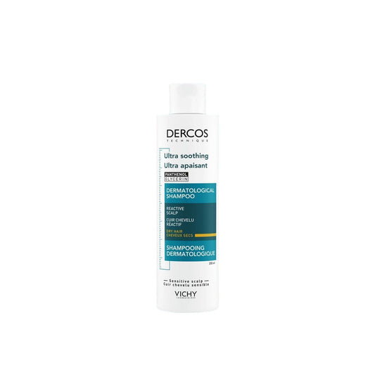 Vichy Dercos Ultra-Soothing Shampoo Dry Hair 200ml . - FLOCALLY