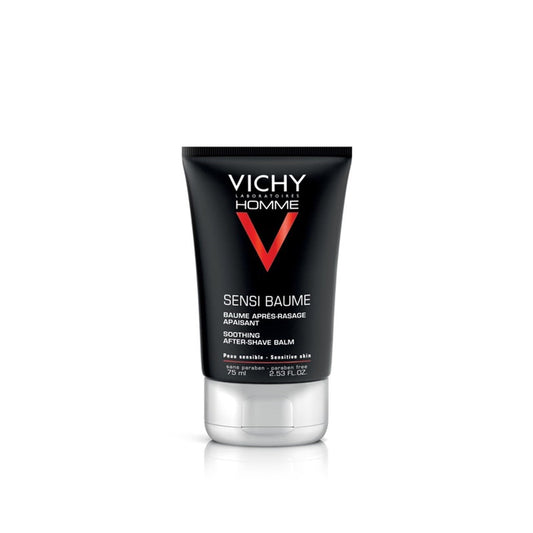 Vichy Homme Sensi-Baume Soothing Aftershave Balm 75ml . - FLOCALLY