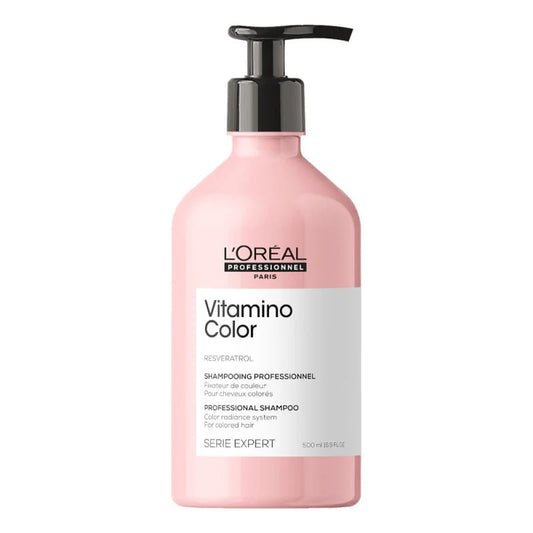 L'Oréal Professionnel Série Expert Vitamino Color Shampoo.