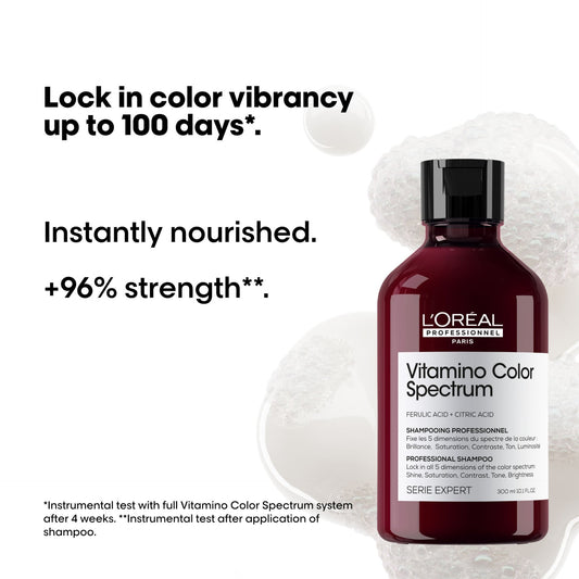 L'Oréal Professionnel Série Expert Vitamino Color Spectrum Shampoo for Brown Hair 300ml.